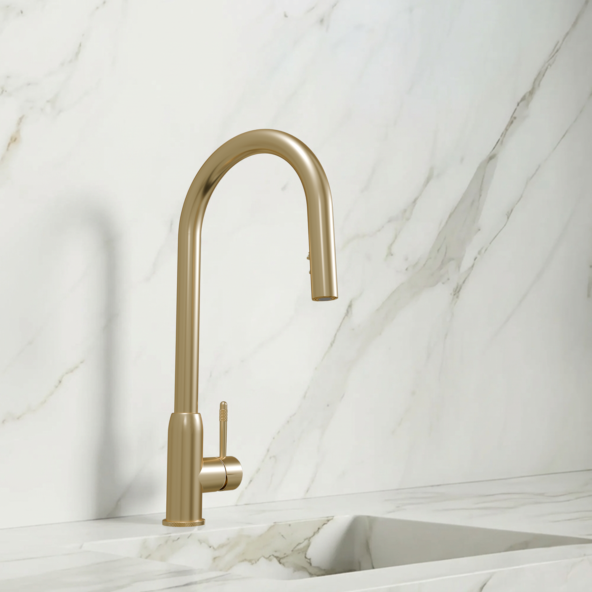 2-in-1 Fohen Lesse - Brushed Brass