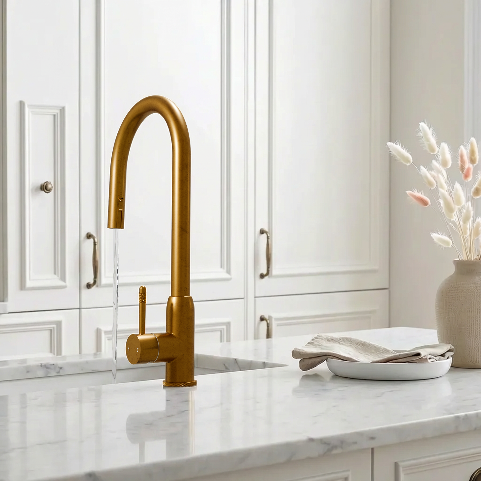 Image of Fohen Gera 2-in-1 Aged Brass