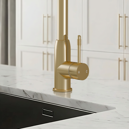 2-in-1 Fohen Lesse - Brushed Brass