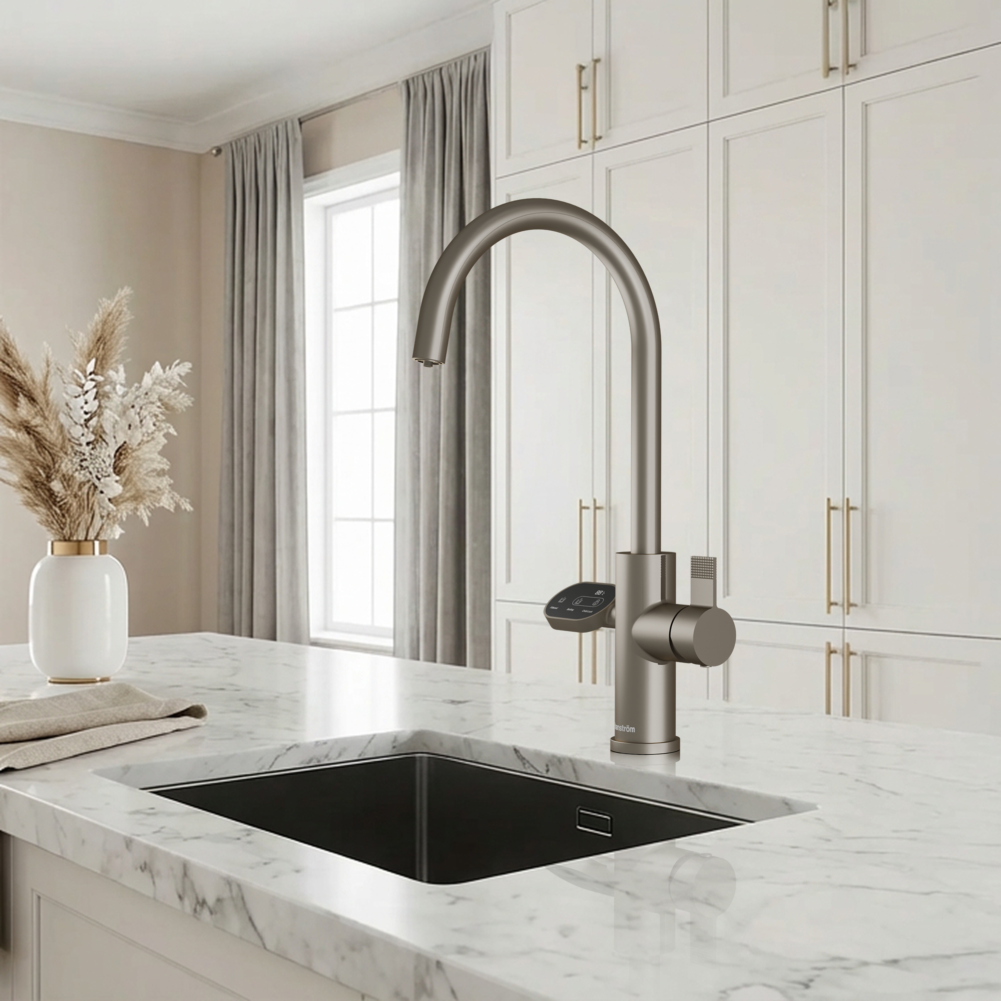 4-in-1 Hanström Nexa Digital - Brushed Nickel
