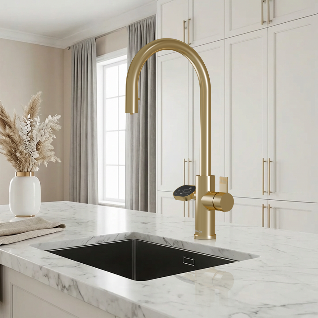 4-in-1 Hanström Nexa Digital Pullout - Brushed Gold