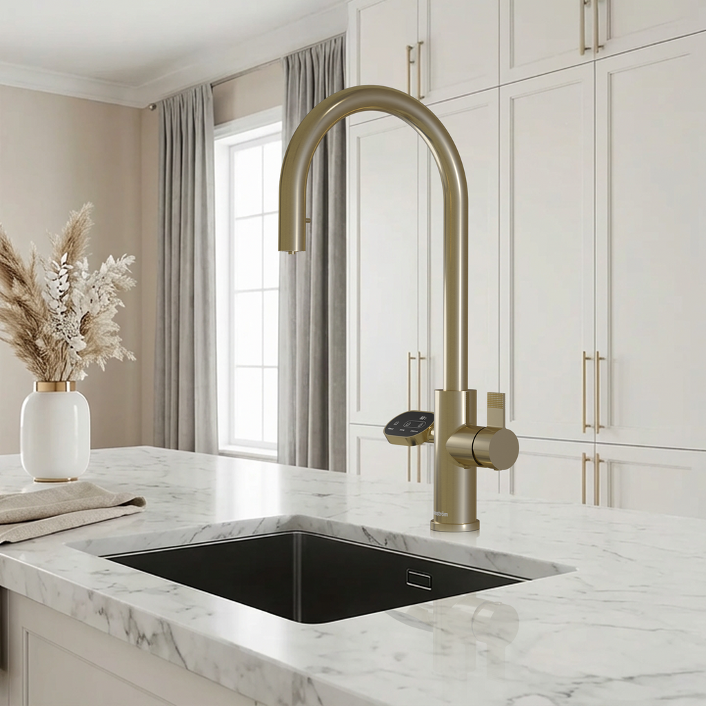 4-in-1 Hanström Nexa Digital Pullout - Brushed Brass