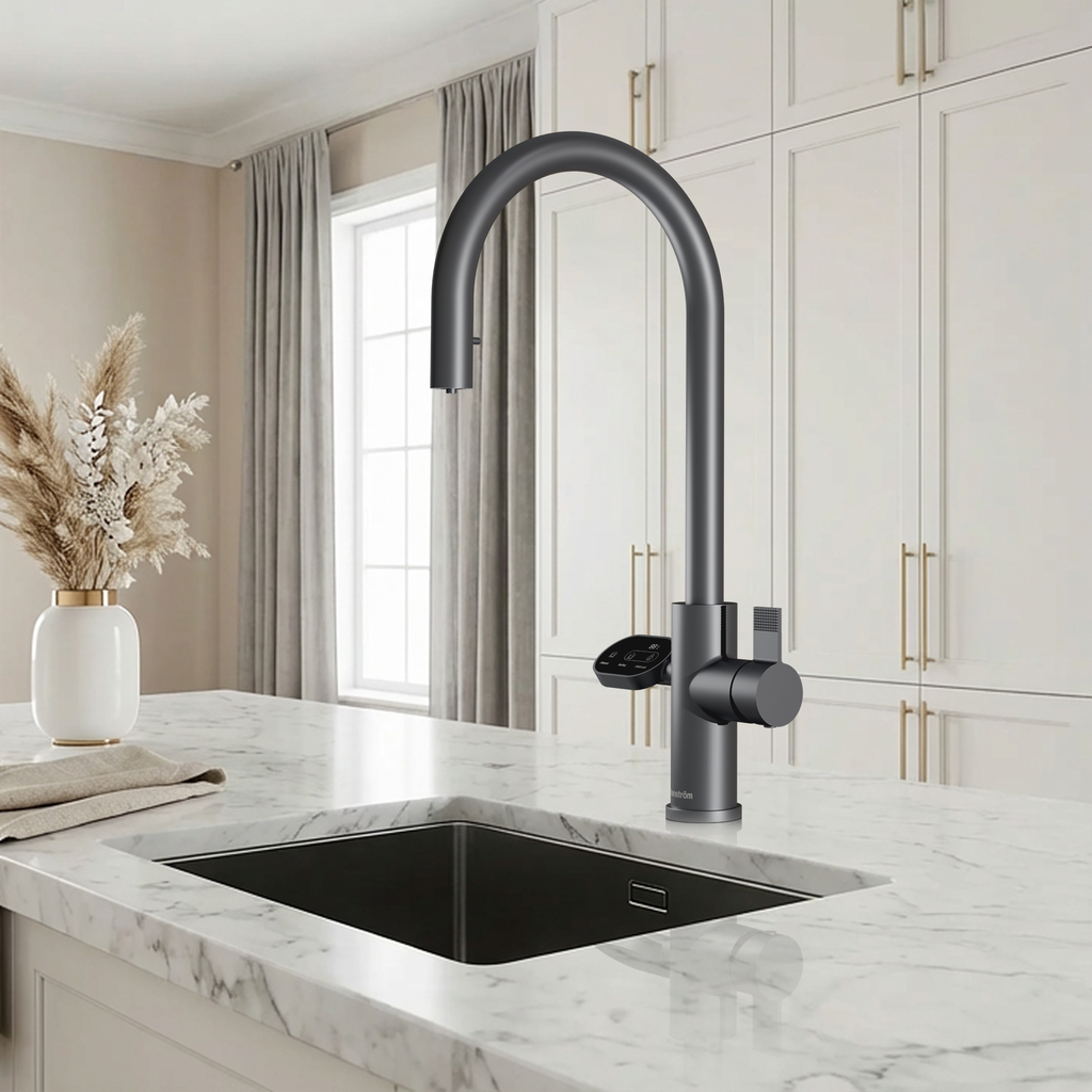 4-in-1 Hanström Nexa Digital Pullout - Brushed Gunmetal