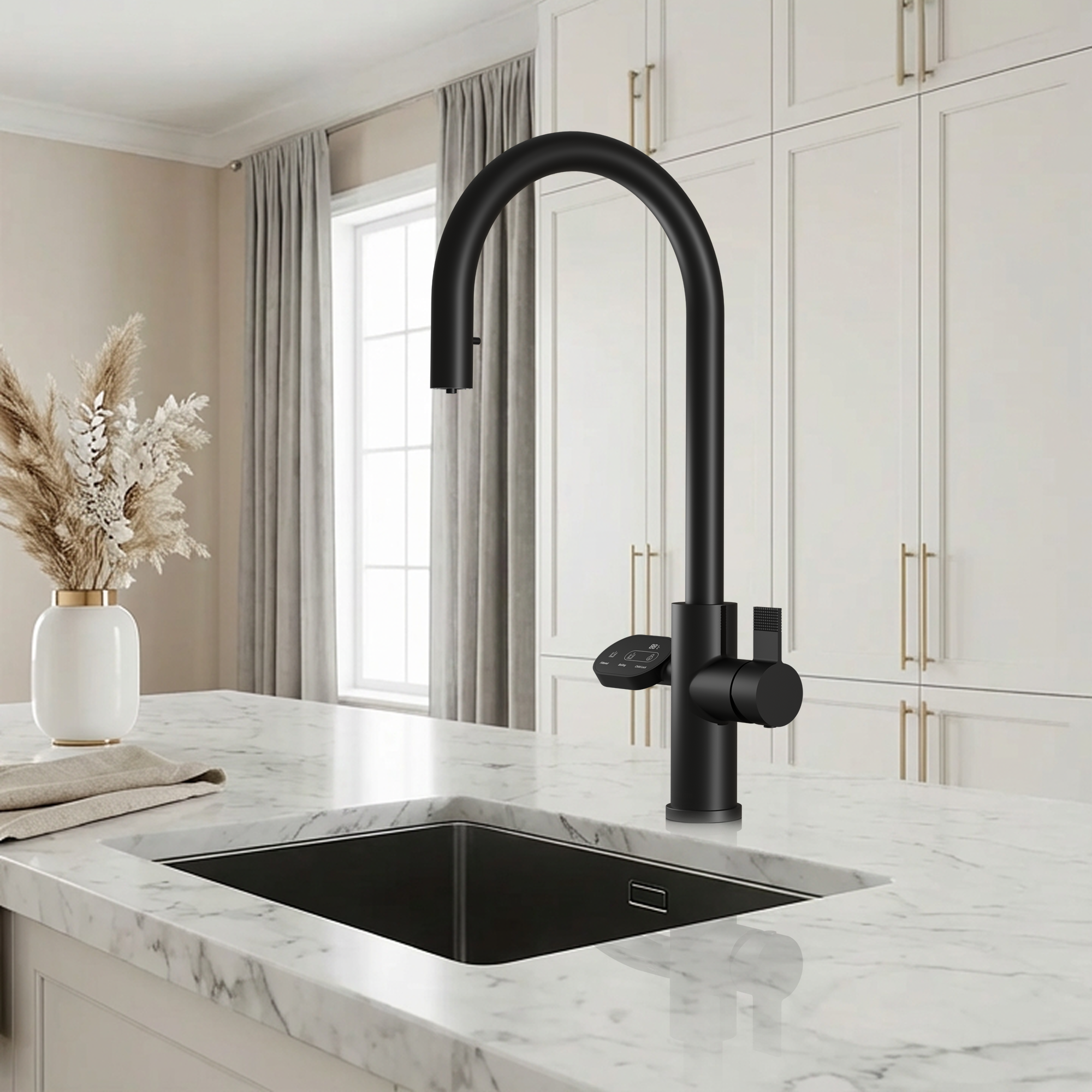 4-in-1 Hanström Nexa Digital Pullout - Matt Black
