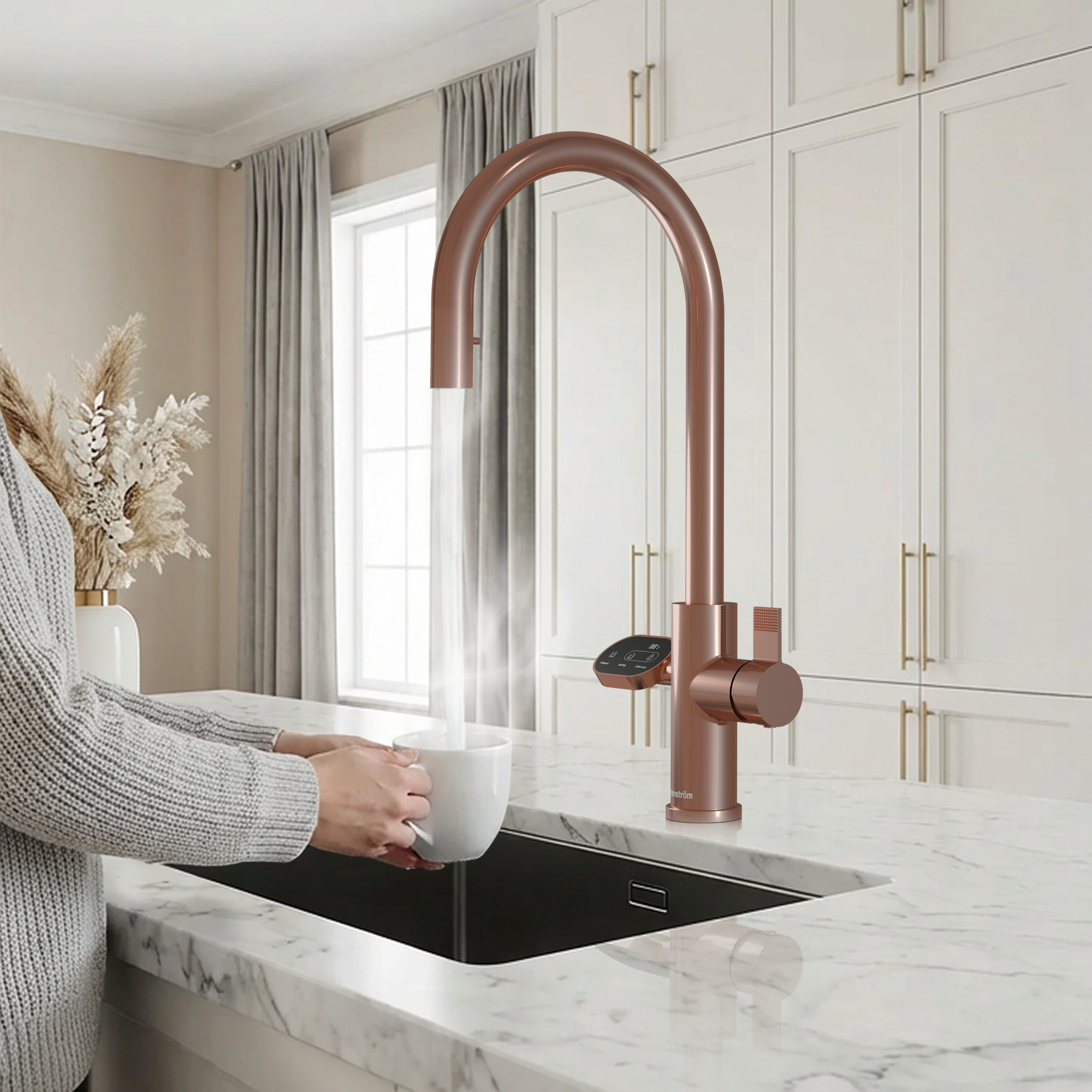 4-in-1 Hanström Nexa Digital Pullout - Rose Gold