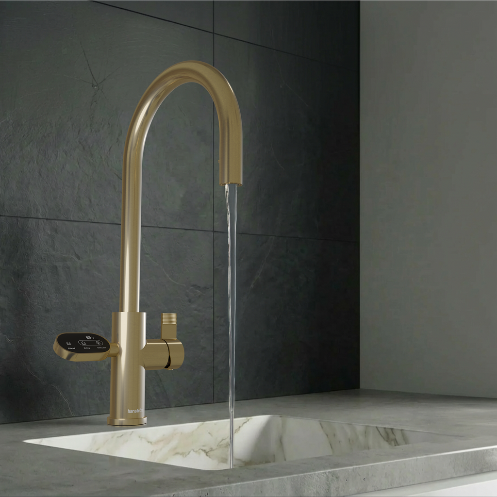 4-in-1 Hanström Nexa Digital Pullout - Brushed Brass