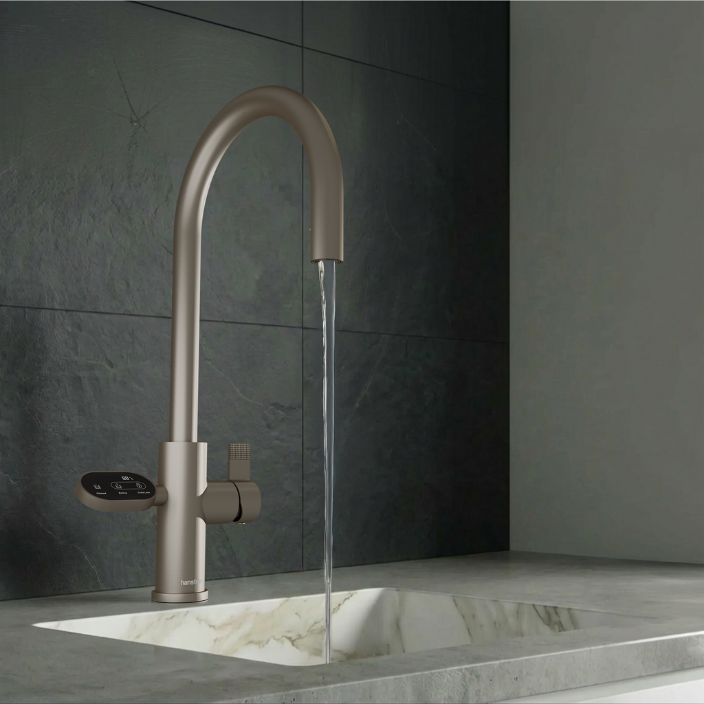 4-in-1 Hanström Nexa Digital Pullout - Brushed Nickel