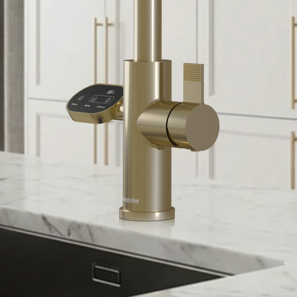 4-in-1 Hanström Nexa Digital Pullout - Brushed Brass