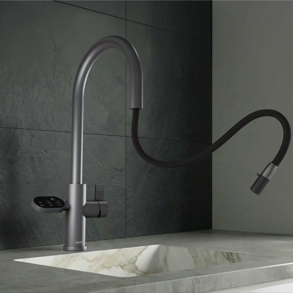 4-in-1 Hanström Nexa Digital Pullout - Brushed Gunmetal