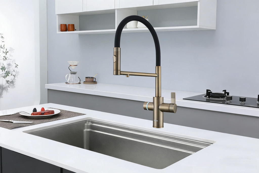 4-in-1 Fohen Flux Touch - Patinated Brass