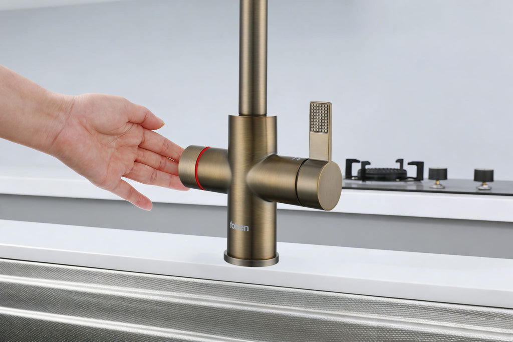 4-in-1 Fohen Fervente Touch - Patinated Brass