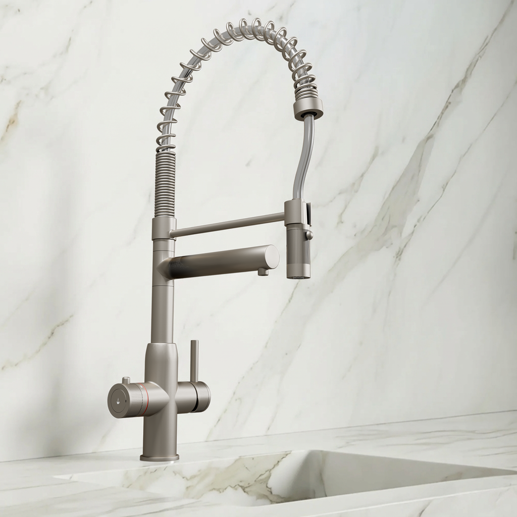 3-in-1 Fohen Spring Pro - Brushed Nickel