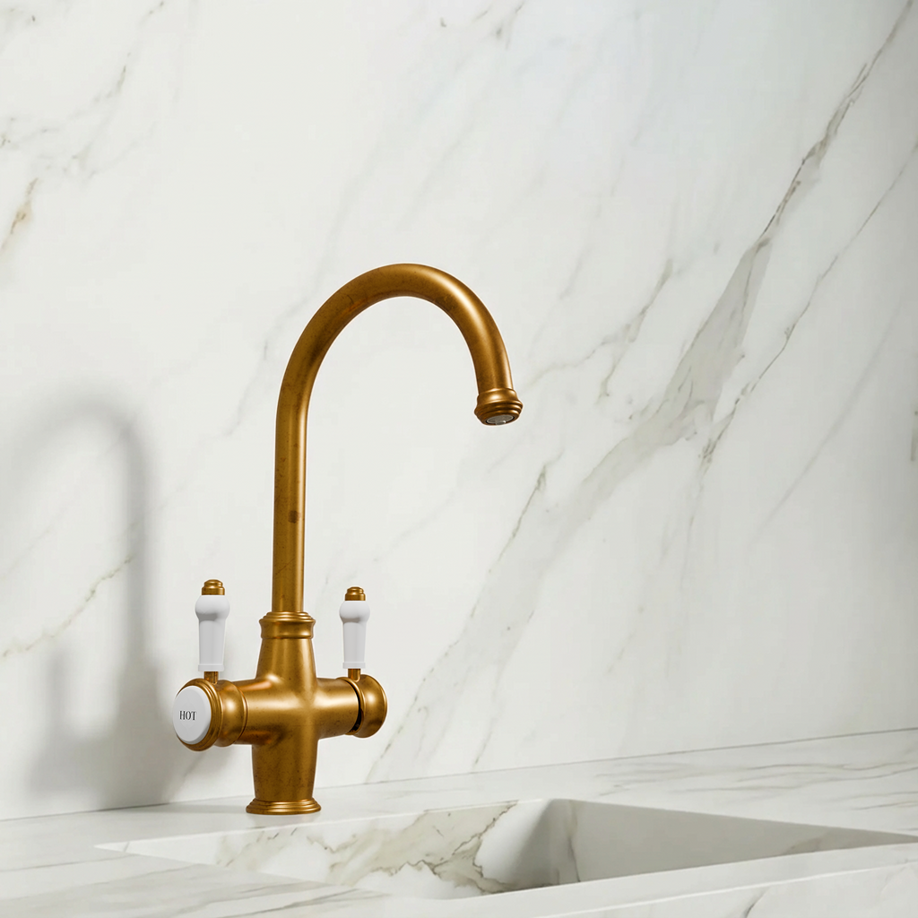3-in-1 Fohen Sterling - Aged Brass