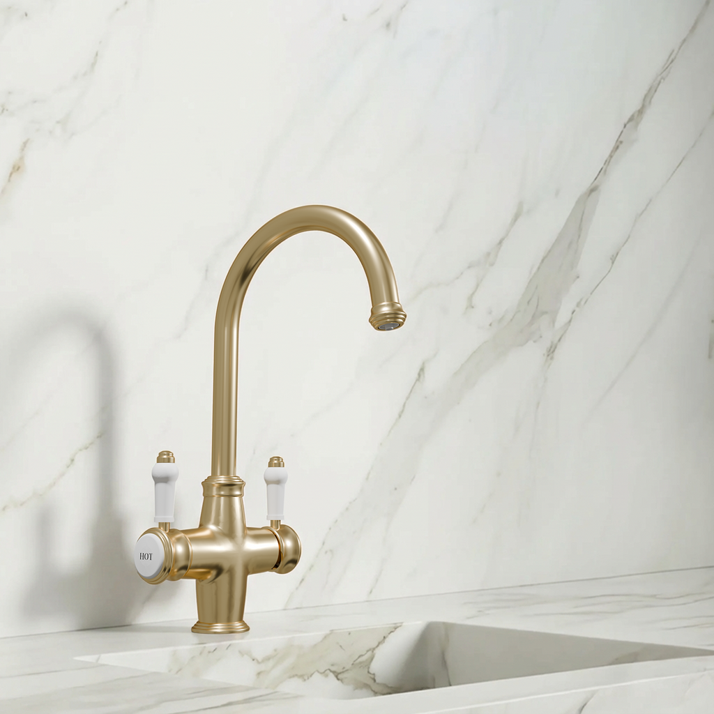 3-in-1 Fohen Sterling - Brushed Brass