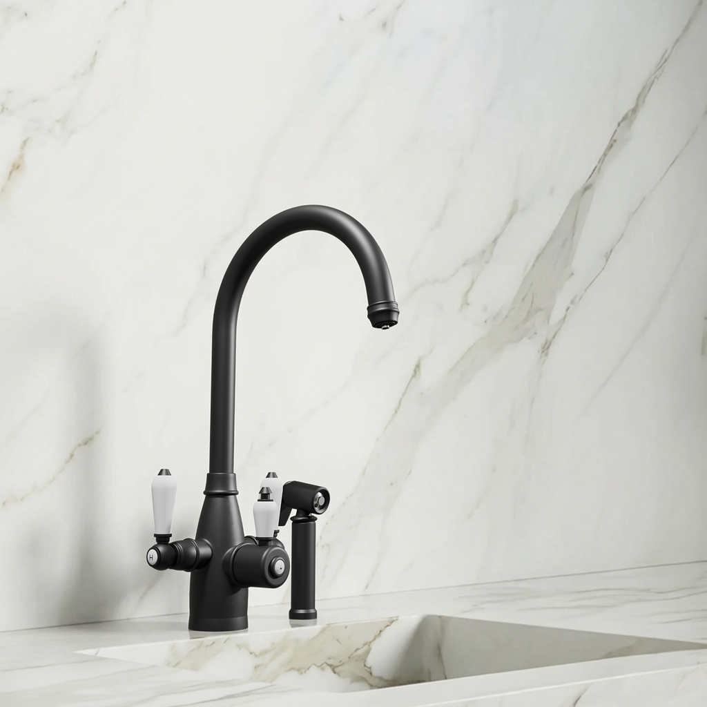 3-in-1 Fohen Tate + Spray - Matt Black