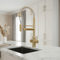 3-in-1 Fohen Spring Pro - Brushed Brass