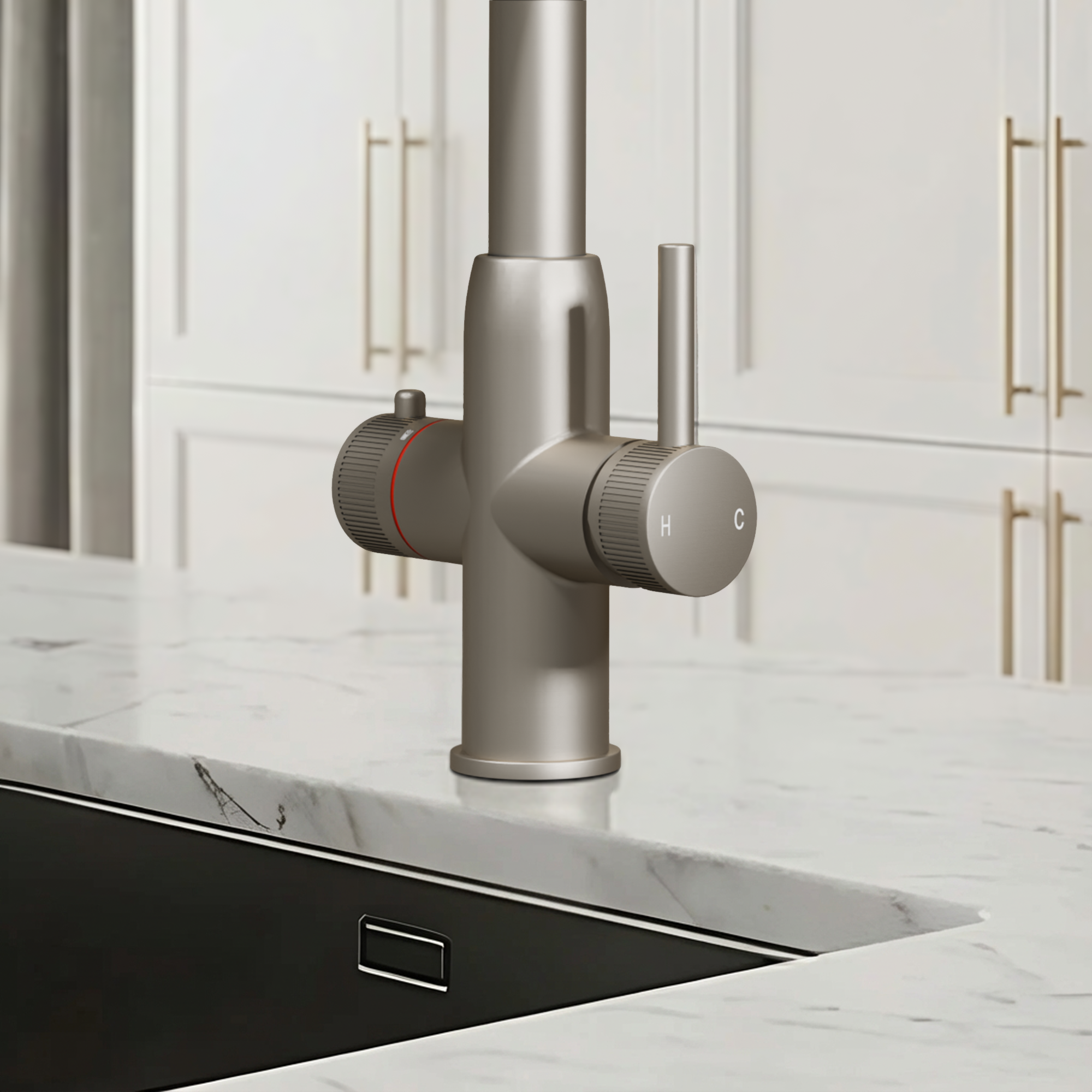 3-in-1 Fohen Spring Pro - Brushed Nickel