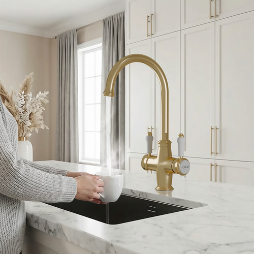 3-in-1 Fohen Sterling - Brushed Brass