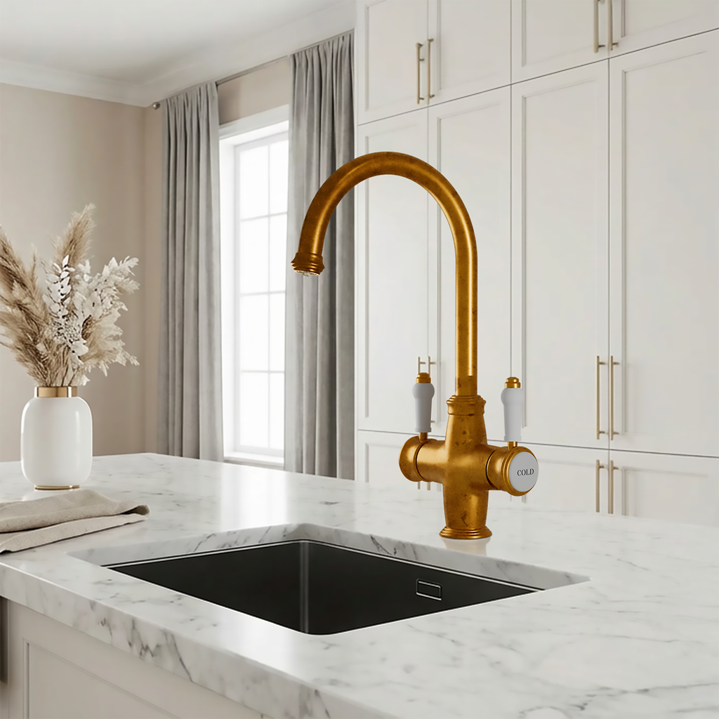 3-in-1 Fohen Sterling - Aged Brass