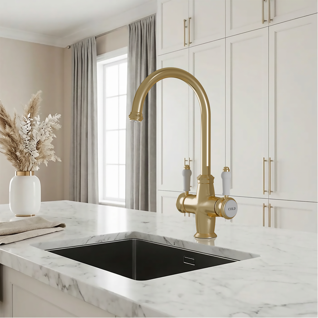 3-in-1 Fohen Sterling - Brushed Brass