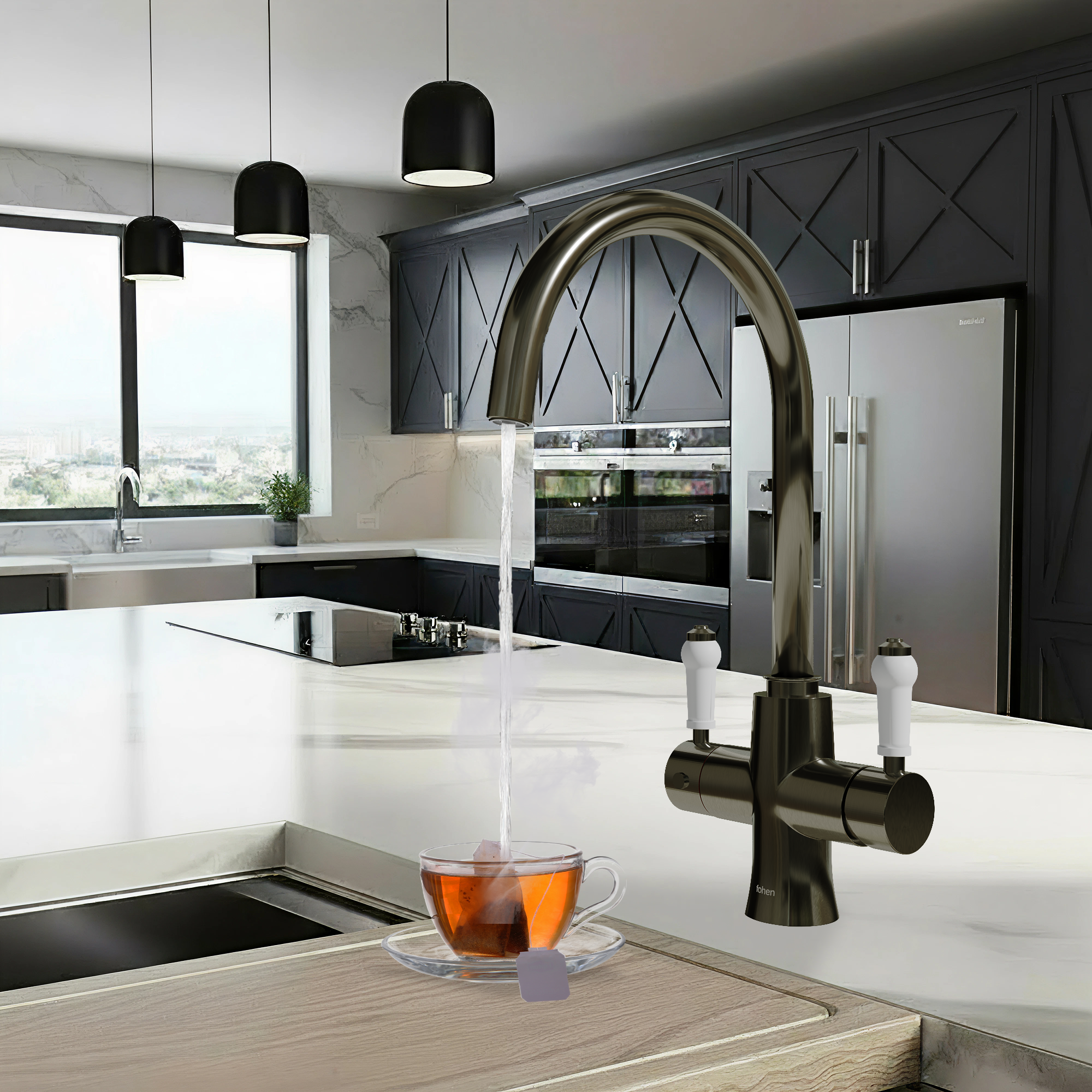 4-in-1 Fohen Fantale Pro - Gunmetal