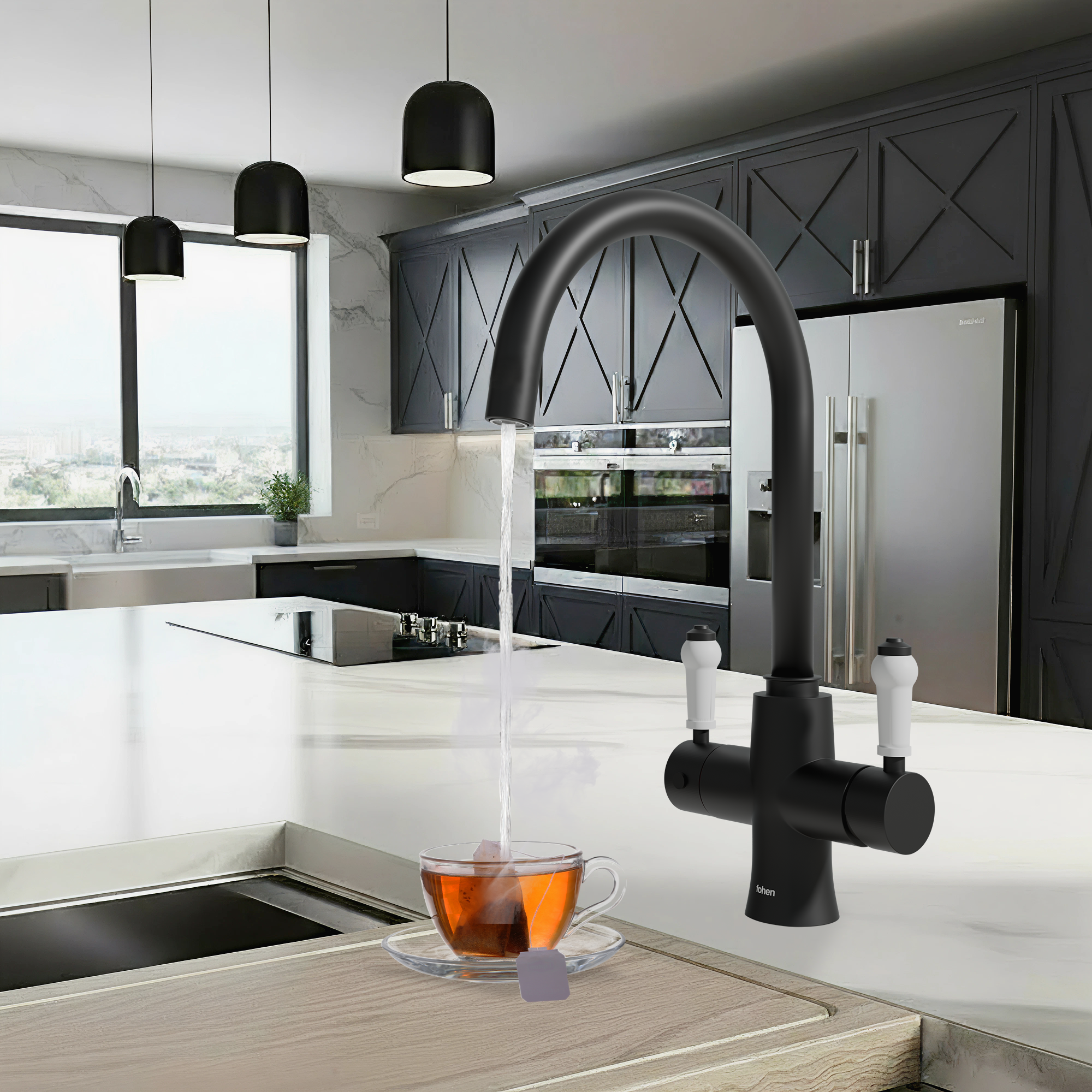 4-in-1 Fohen Fantale Pro - Matt Black