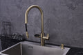 4-in-1 Hanström Nexa Digital Pullout - Antique Brass