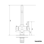 3-in-1 Hanström Lunen - Brushed Copper