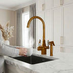 3-in-1 Fohen Tate + Spray - Aged Brass