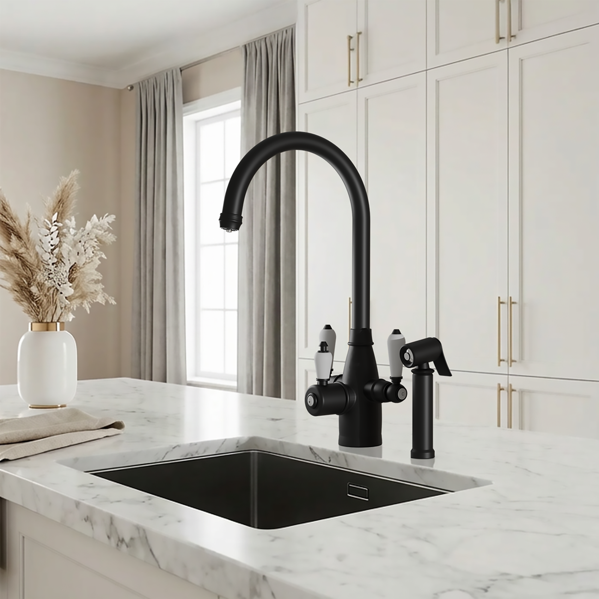 Image of Fohen Tate 3-in-1 + Spray Matt Black