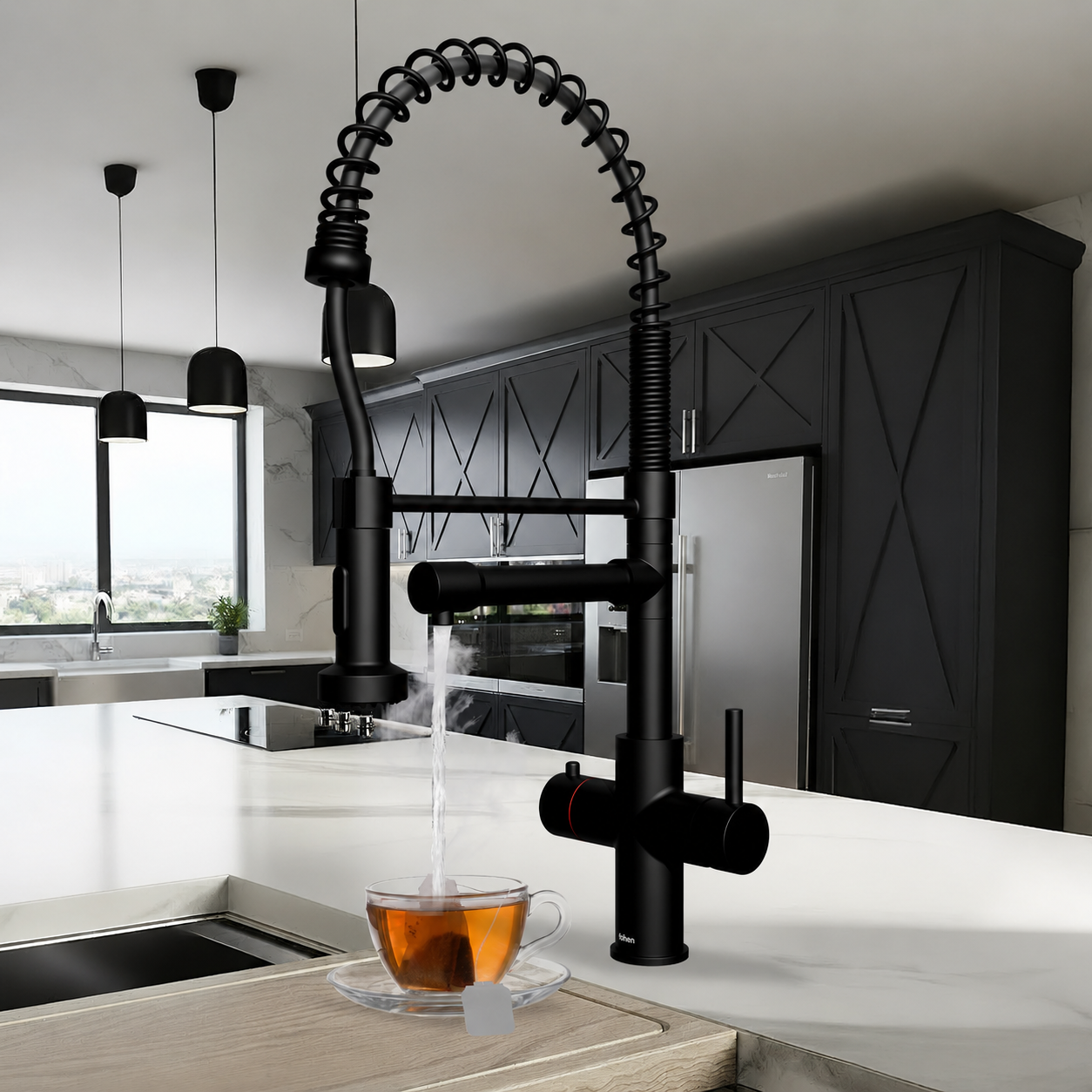 4-in-1 Fohen Aran Pro - Matt Black