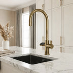 4-in-1 Hanström Nexa Digital Pullout - Antique Brass