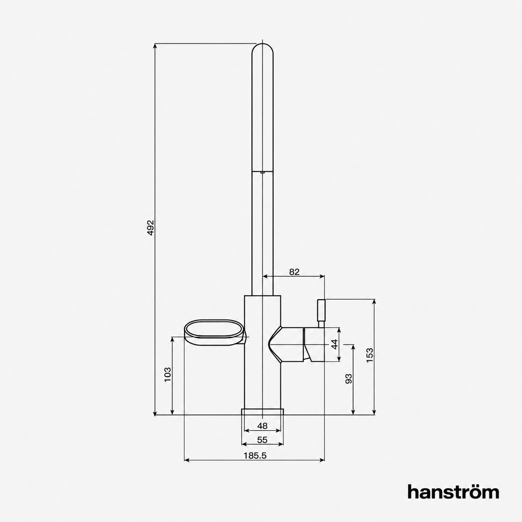 4-in-1 Hanström Nexa Digital - Rose Gold