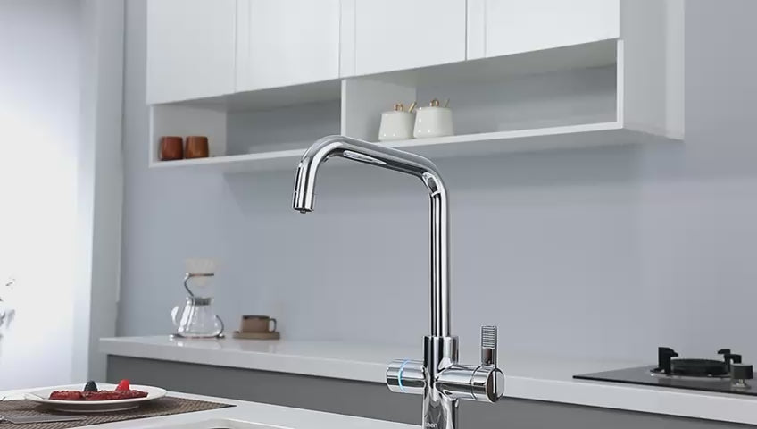 4-in-1 Fohen Fedina Touch - Matt Black & Patinated Brass Accents