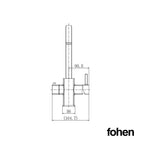 Fohen Fohen Figaro Polished Chrome Boiling Water Tap
